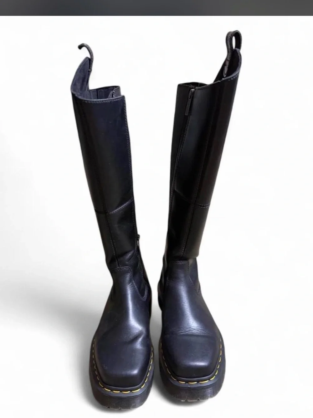 Dr. Martens Amayaah Knee High Black Boots
